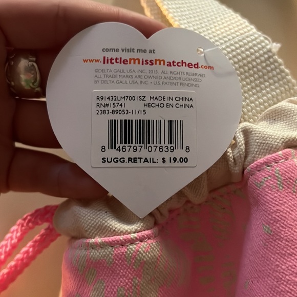 Chaussettes Little Miss Matched – 2 Paquets De 3 – Multicolore – Taille 10-110 – Mix & Match – Neuf